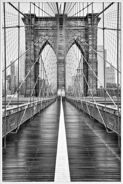Immagine prodotto Juniqe Ponte di Brooklyn (30 x 45 cm)
