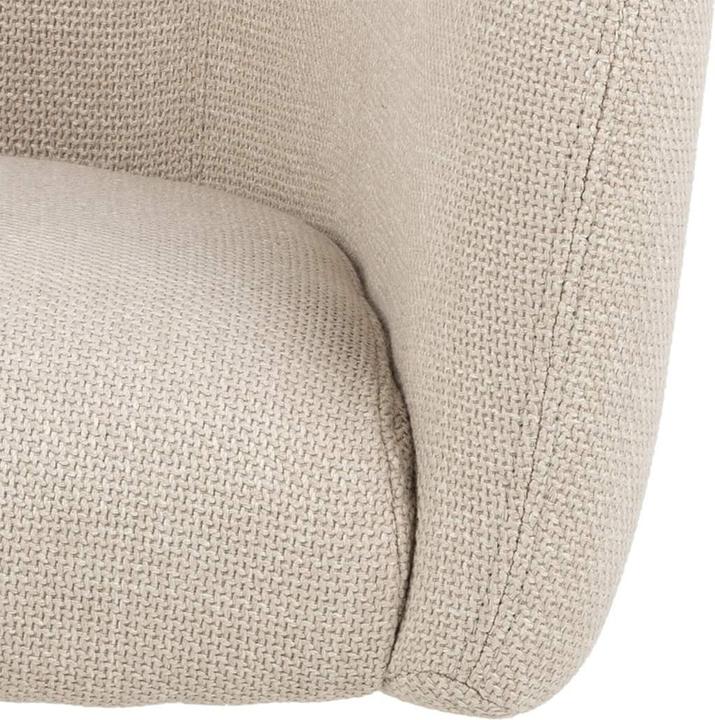 Actual product image AC Design Ramsey armchair 72 cm x 76 cm, beige