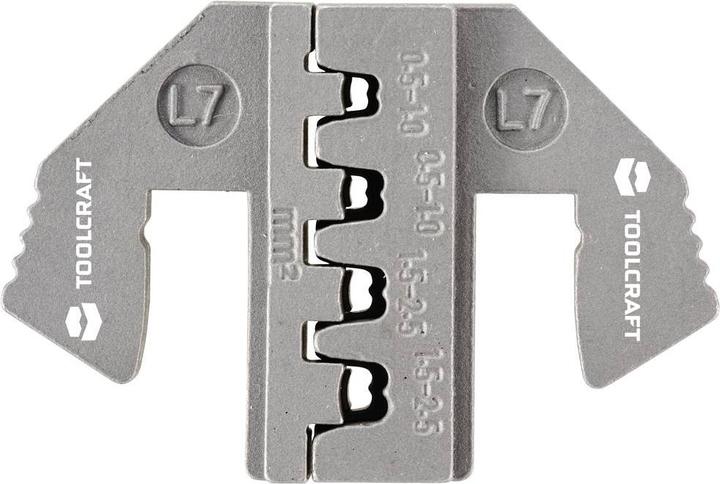 Produktbild Toolcraft TO-8659911 Crimpgesenk 0.5 bis 2.5 mm² Passend für Marke (Zangen)
