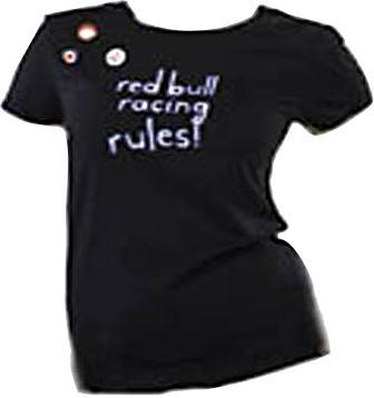 Red Bull Racing RULES LADY T-Shirt blau S (S)