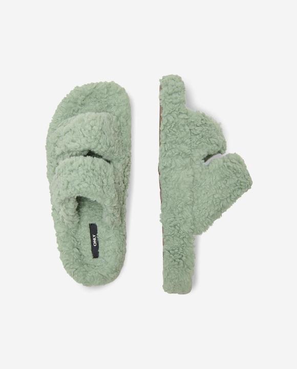 Actual product image Only Teddy fleece mule (39)
