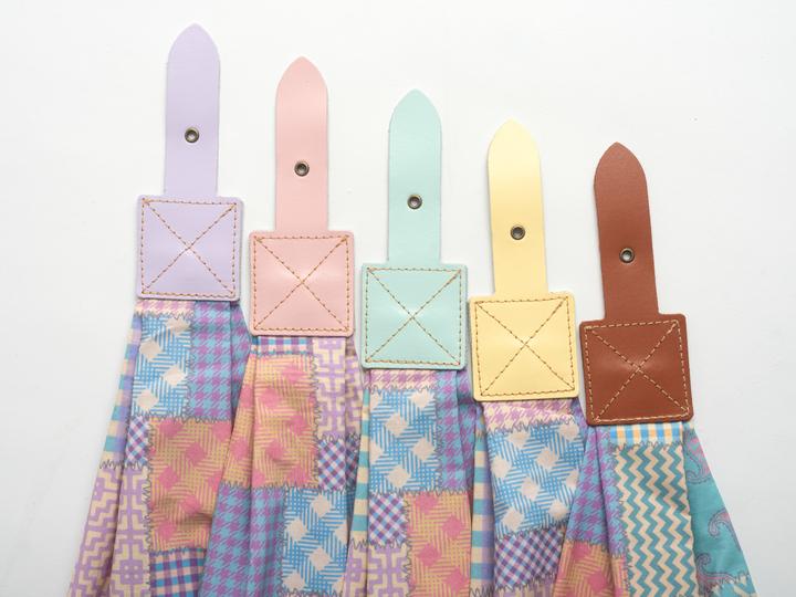 Produktbild Polarbox Textil-Umhngelasche Patchwork