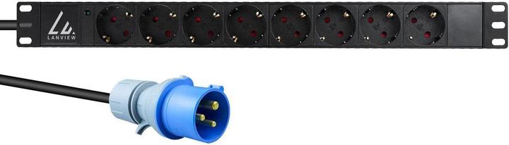 Produktbild Lanview 19" rack mount power strip