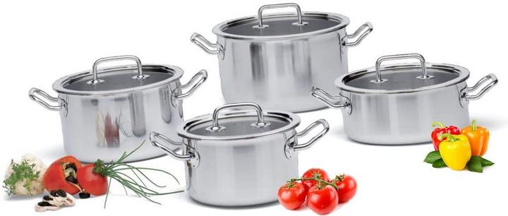 Image du produit Spring Brigade Basic (24 cm, Ensemble de casseroles et de poêles de cuisson, Acier inoxydable)