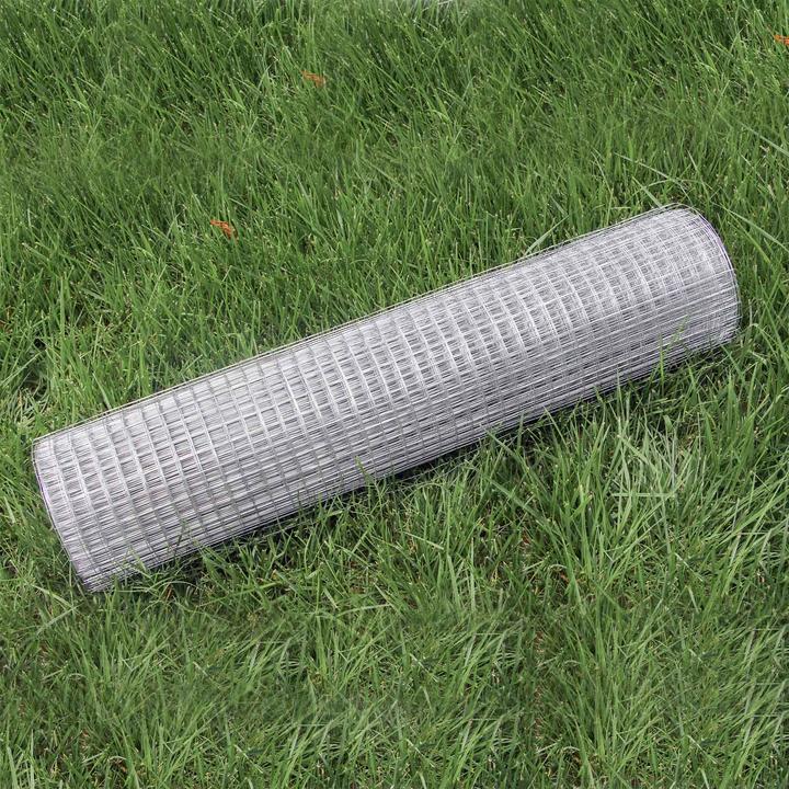 Actual product image Wiltec Wire mesh fence 1mx25m 0.75mm 19x19mm wire mesh galvanised steel roll