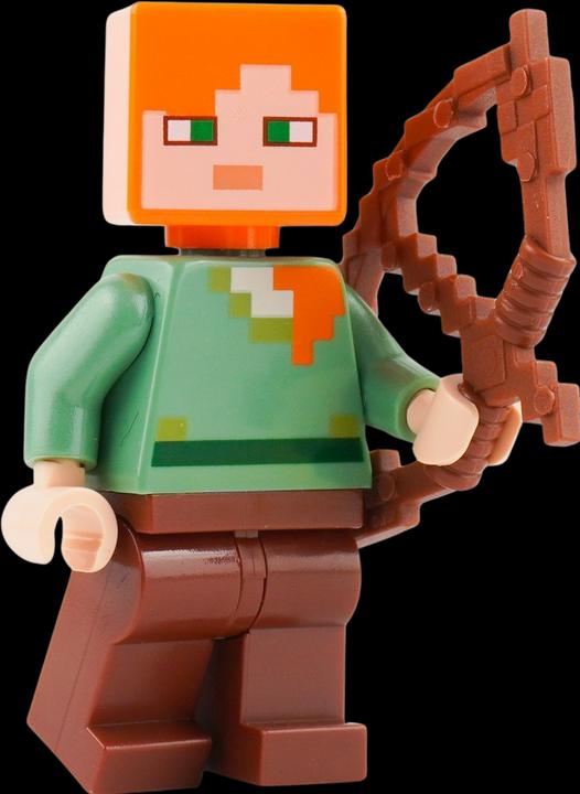 Produktbild LEGO Minecraft Minifiguren-Set Steve & Alex vs. Zombie - NEU! 3 Figuren