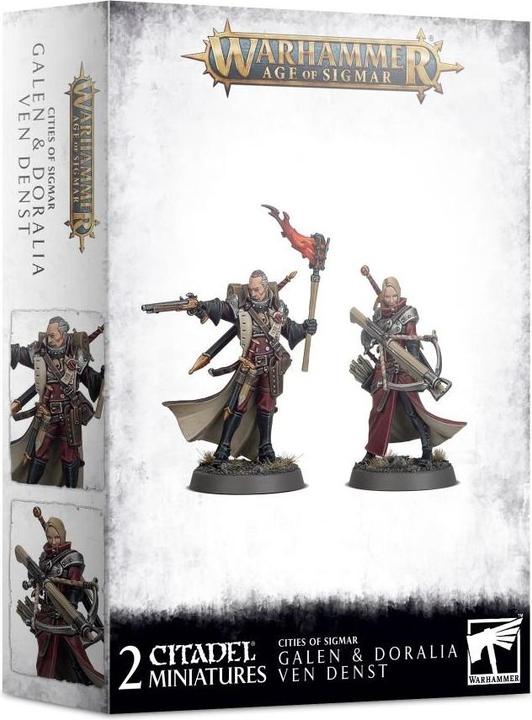 Image du produit Games Workshop Galen et Doralia ven Denst (Matières plastiques)