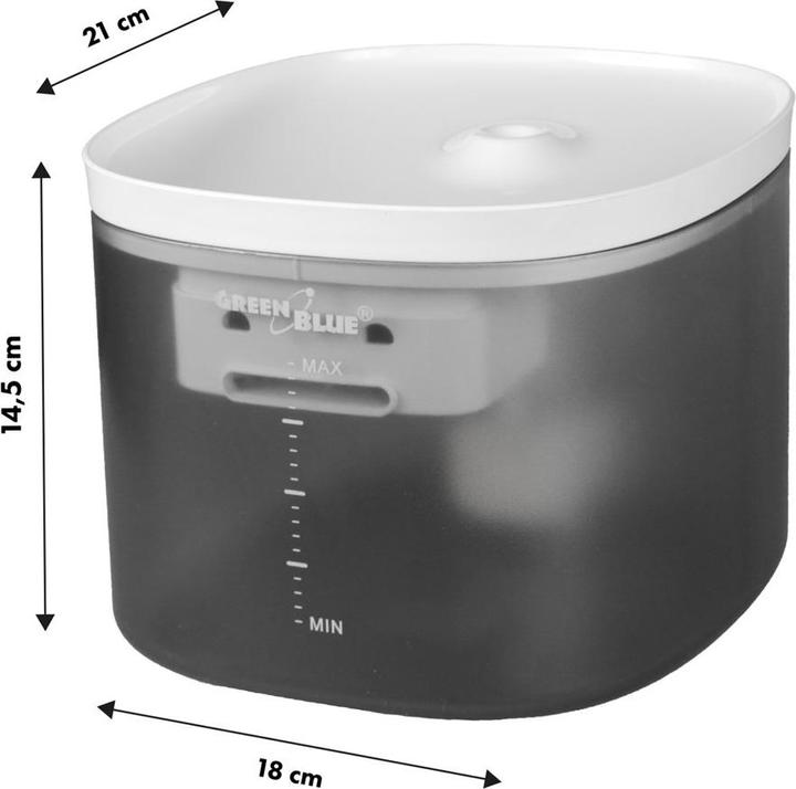Produktbild Greenblue automatischer Wasserspender Tiertränke 3L USB 5V1A GB392 (3 l)