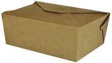 Actual product image Aristo Takeaway aeske 1600 ml 195x140x63 mm FSC-Maerket Karton med biocoating Brun,4 x 50 stk/krt