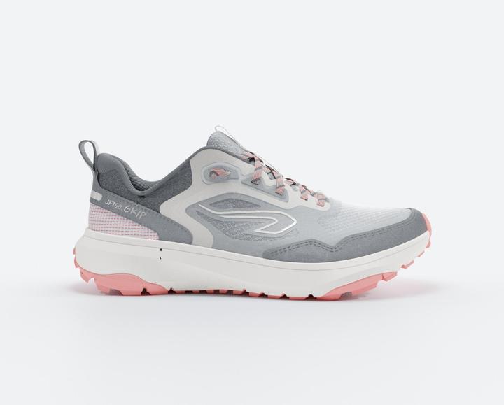 Actual product image Kalenji Trailrunningschuhe Damen - JogFlow 190 Grip dunkelgrau/pink (36)