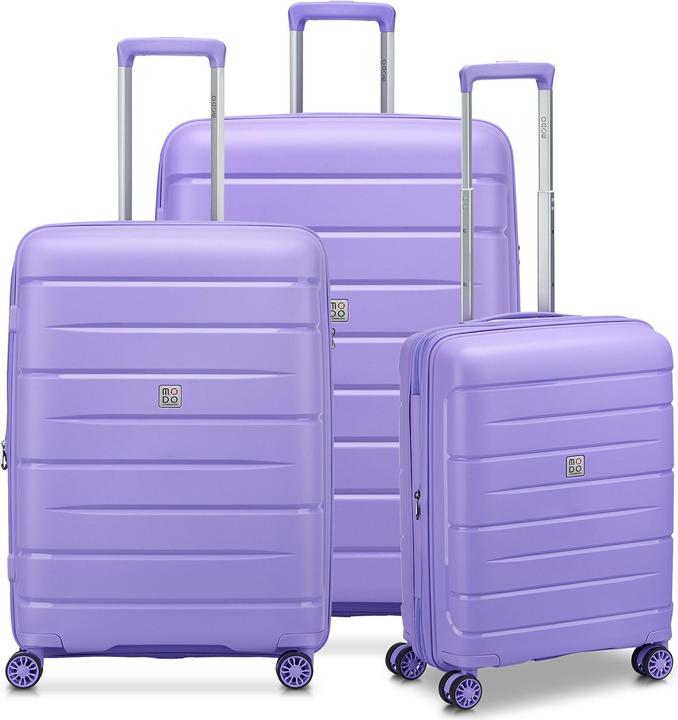Image du produit Modo by Roncato Starlight 3.0 4 Rollen Kofferset 3-teilig mit Dehnfalte (219 l, XL (à partir de 115l))