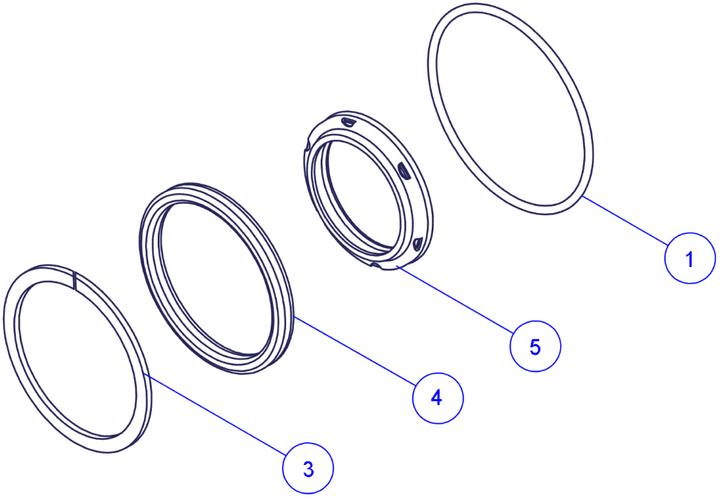 Image du produit DT Swiss Kit d'étanchéité DT M212/X313 (212 mm, 313 mm)