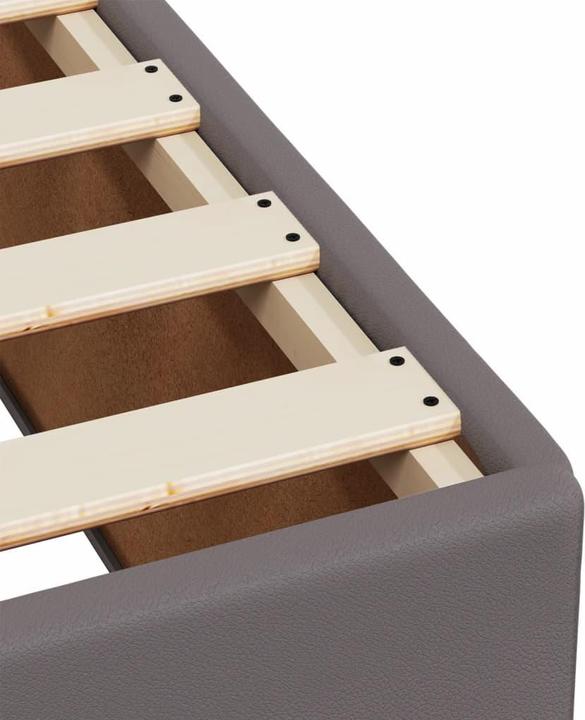 Actual product image VidaXL Faux leather bed frame (90 x 190 cm)
