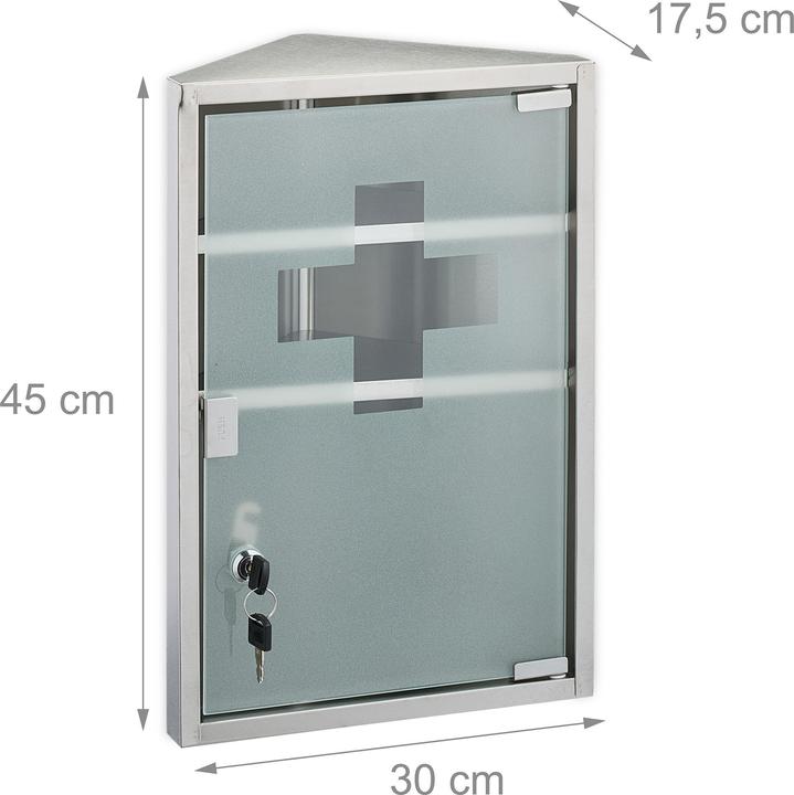 Actual product image Relaxdays Medicine Cabinet