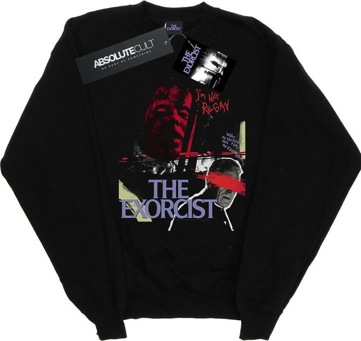 The Exorcist Scratched Eyes Sweatshirt