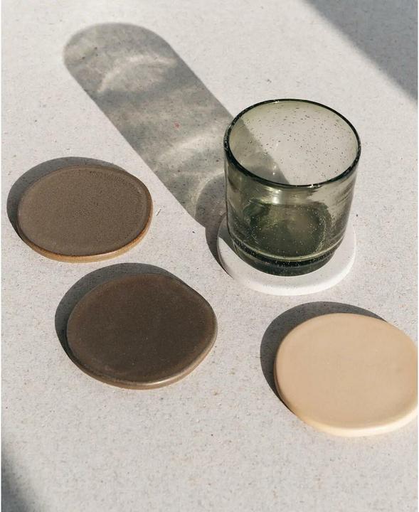 Produktbild Esmée Set Keramikuntersetzer (4 x, Glasuntersetzer)