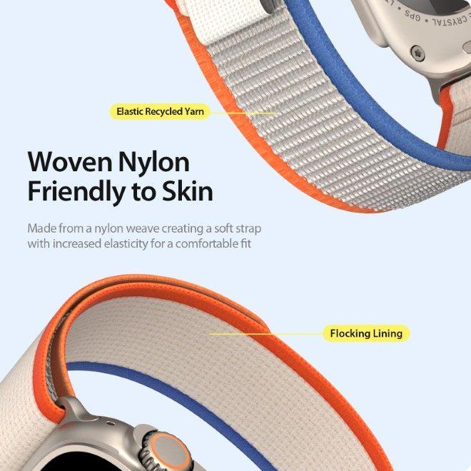 Actual product image Dux Ducis YJ Series Nylon Bracelet (44 mm, 45 mm, 42 mm, Nylon)