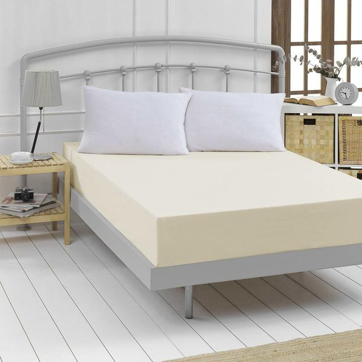 Image du produit Traumschlaf Drap-housse en cotton fin (100x200 cm)