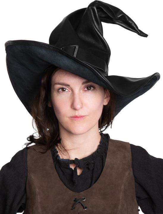 Produktbild Metamorph Hexenhut aus Leder - Wicca