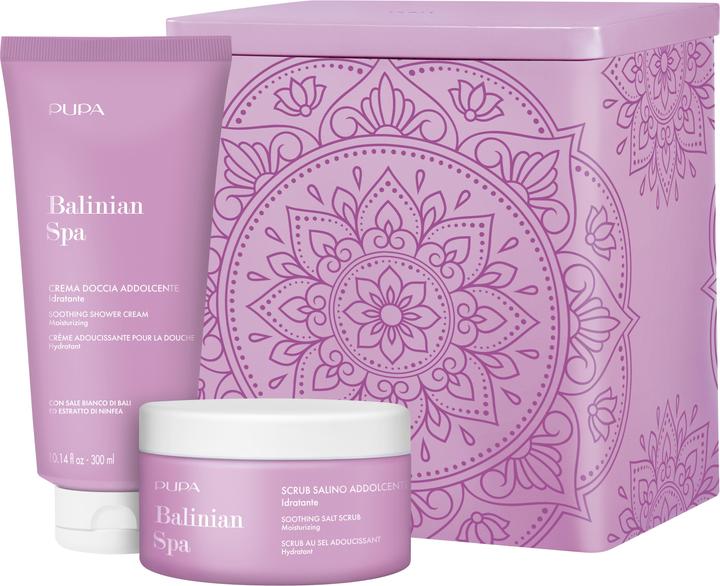Pupa Milano Balinian Spa Kit 1 Soothing Salt 350g/Soothing Cream 300ml (Set per la cura dei capelli)