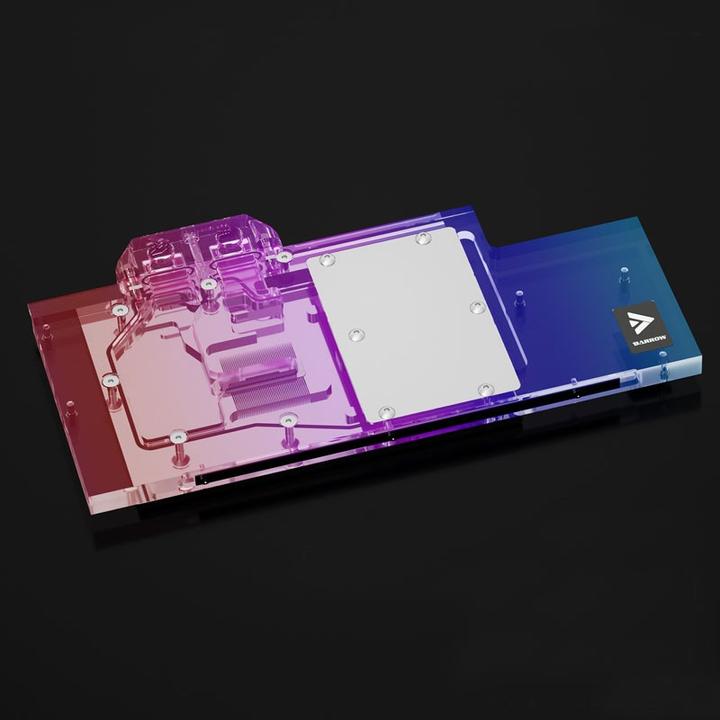 Produktbild Barrow LRC2.0 full coverage GPU Water Block for MSI RTX 3090/80 Trio Aurora RGB - Acryl