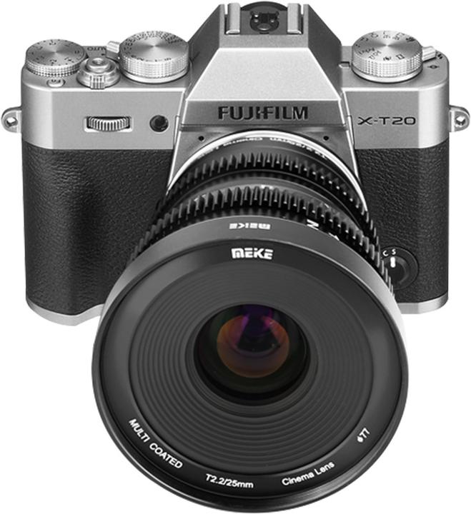 Produktbild Meike 25mm T2.2-22 Fuji Cine Lens (Fujifilm X, Vollformat)