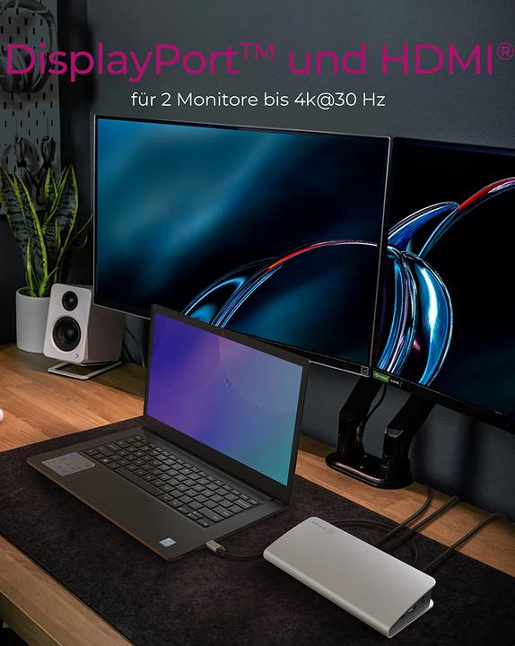Actual product image Icy Box RaidSonic ICYBOX IB-DK2408-C Docking station 11in1 (USB-C, 1 Ports)