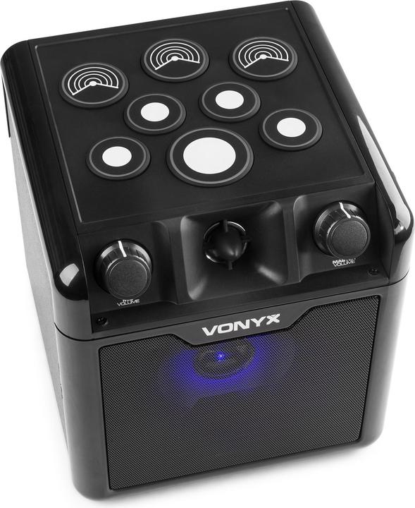 Immagine prodotto Vonyx Altoparlante Karaoke SBS52B-DRUM (Attivo, 1x 50 W)