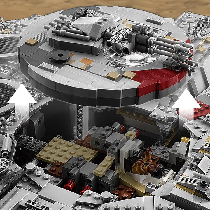 Image du produit LEGO Millennium Falcon (75192, LEGO Star Wars, LEGO difficiles à trouver)