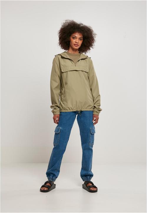 Actual product image Urban Classics Ladies Recycled Basic Pull Over Jacket - 16934 (M)