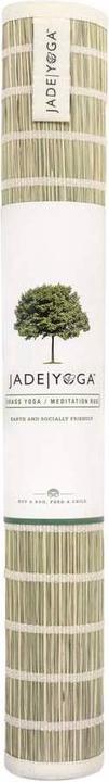 JadeYoga Tappetino per meditazione yoga con erba di Dharba (3 mm)