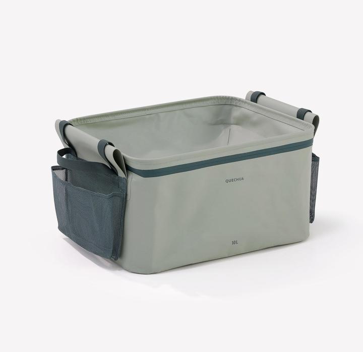 Produktbild Quechua Spülbecken 10 l kompakt für Camping Abwasserbehälter