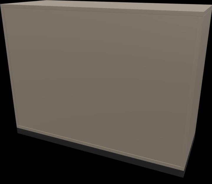 Actual product image Narbutas Choice hinged door cabinet (100 x 40 x 76 cm)