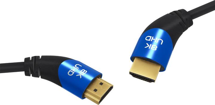 Image du produit Oehlbach Câble de connexion HDMI AV (1x HDMI mâle - 1x HDMI mâle) 1.5 m Noir (1.50 m, HDMI)