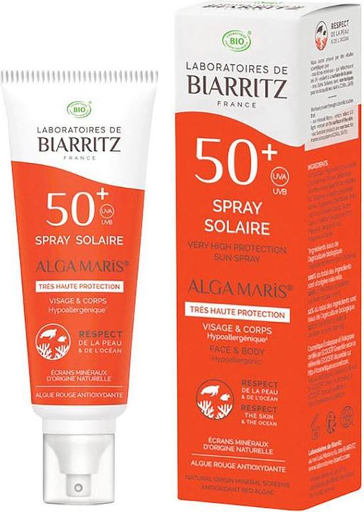 Actual product image Laboratoires de Biarritz Alga Maris (Sun spray, SPF 50+, 125 ml, 179 g)