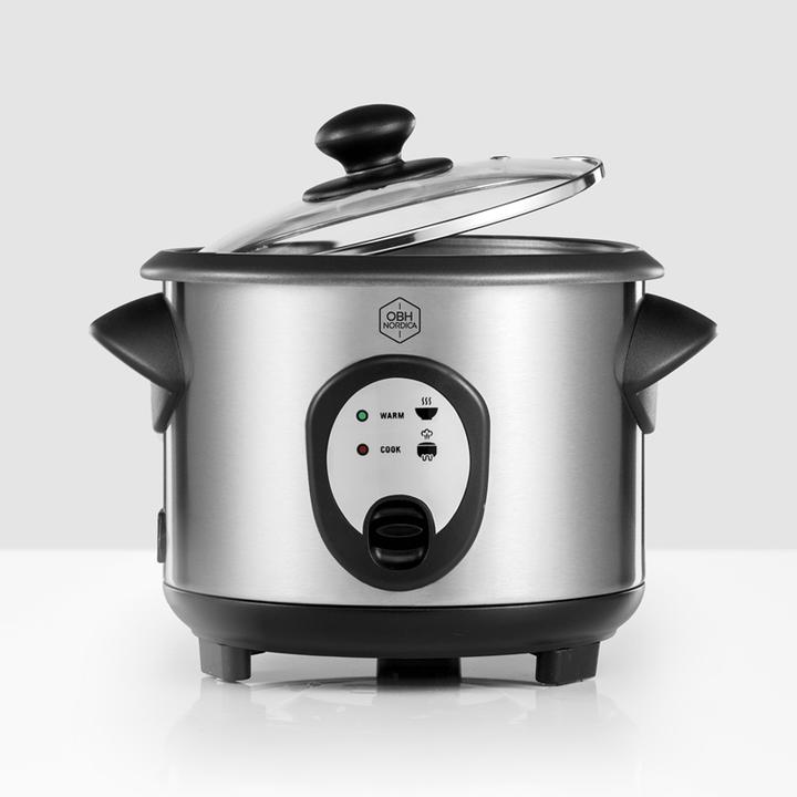 Actual product image OBH Nordica Inox rice cooker