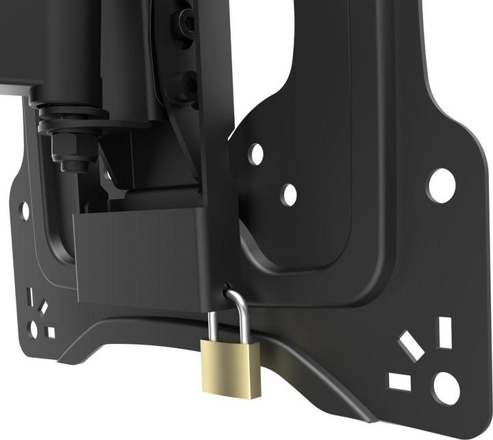 Image du produit Hama Support TV mural, pivotant, inclinable, antivol, 122 cm (48"), 20 kg (Mur, 48", 20 kg)