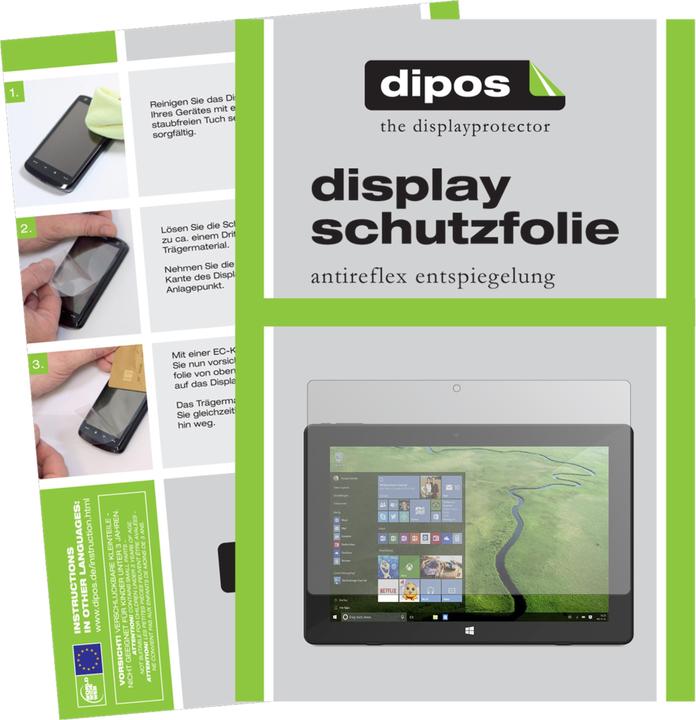Produktbild Dipos Displayschutzfolie Antireflex (2 Stück, SurfTab Twin 10.1)