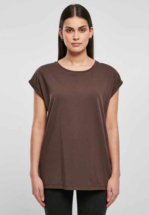 Actual product image Urban Classics Ladies Organic Extended Shoulder Tee - 5650 (M)