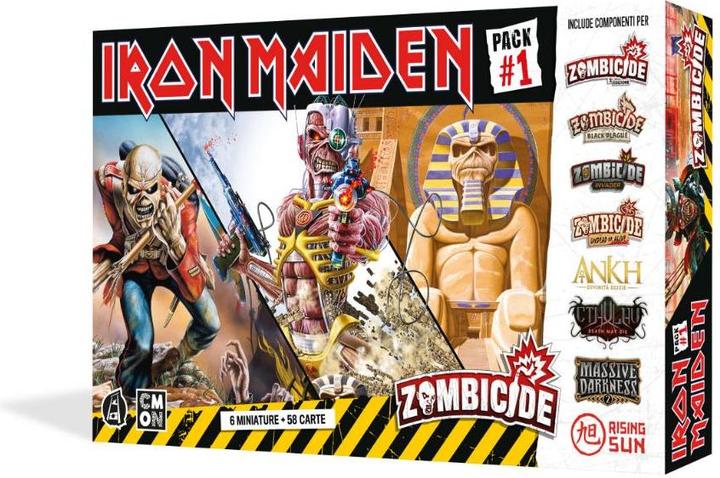 Actual product image Asmodée Zombicide 2a Ed. - Iron Maiden Pack 1
