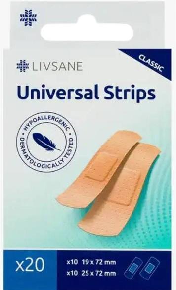 Produktbild Livsane Classic Univer Pflaste Strips 20 (20 x)
