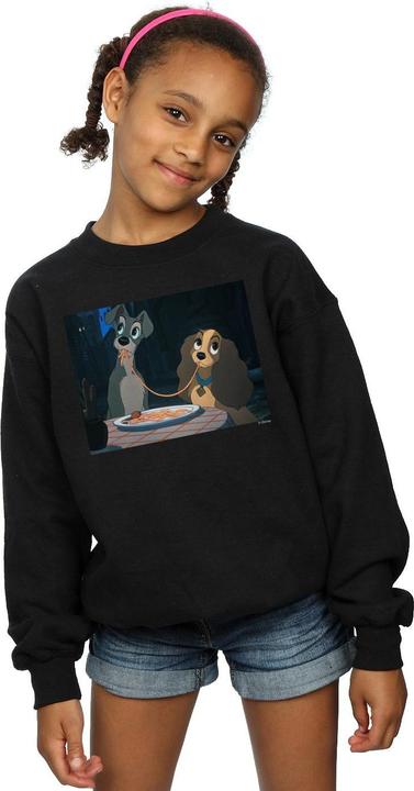 Image du produit Disney - Sweat LADY AND THE TRAMP SPAGHETTI SLURP - Fille (116)