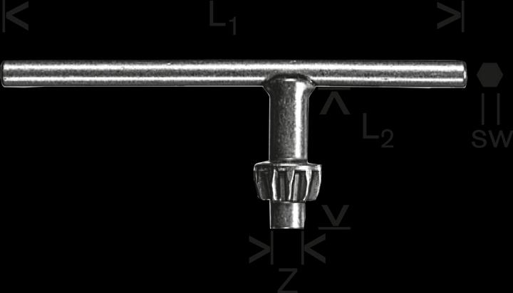 Actual product image Bosch Zubehör Drill chuck key 10 mm