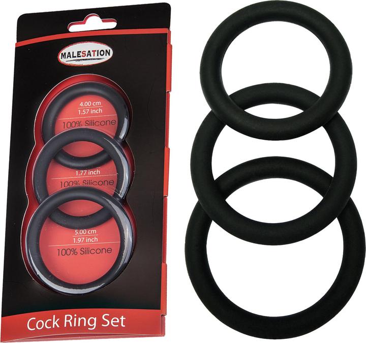 Produktbild Malesation Cock Ring Set (4 cm)