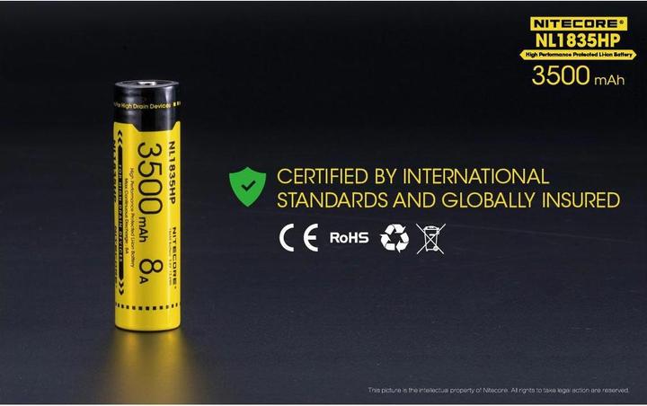 Produktbild Nitecore 18650 Nl1835hp
