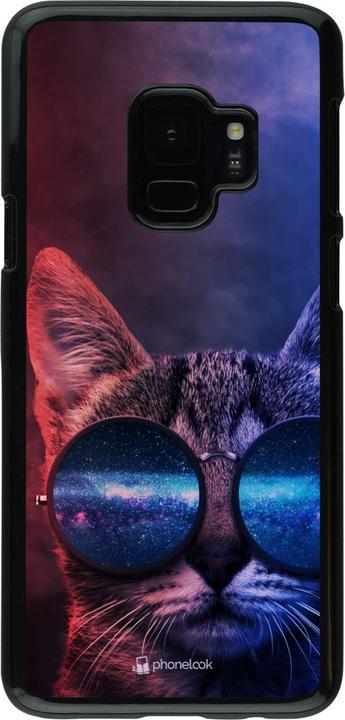 Image du produit PhoneLook Coque Red Blue Cat Glasses (Samsung Galaxy S9)