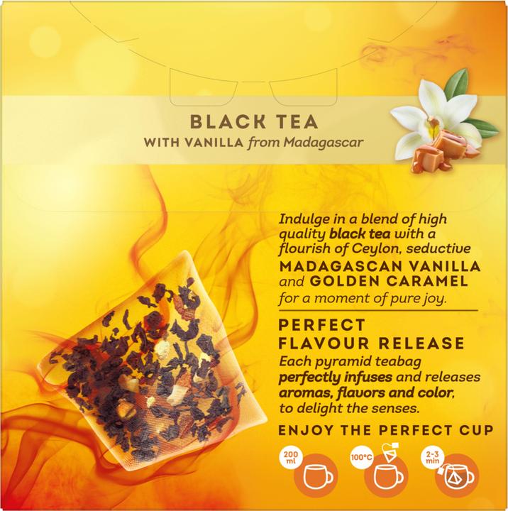 Immagine prodotto Lipton Tè nero "Vaniglia e caramello (34 g)