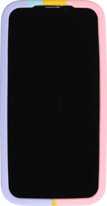 Image du produit PhoneLook Coque Silicone jeu éclate bulles anti-stress arc-en-ciel (Apple iPhone 13 Pro)