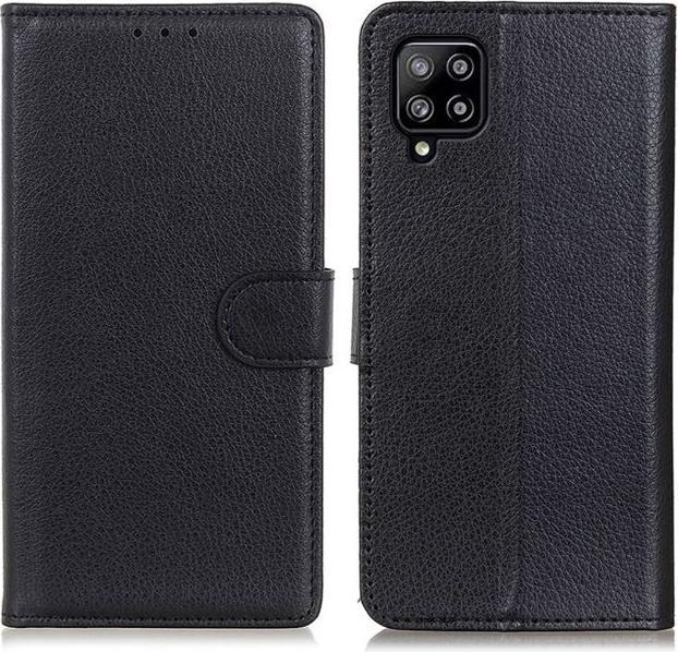 Produktbild MU Classic Litchi Leder Bookcover Series (Samsung Galaxy A22)