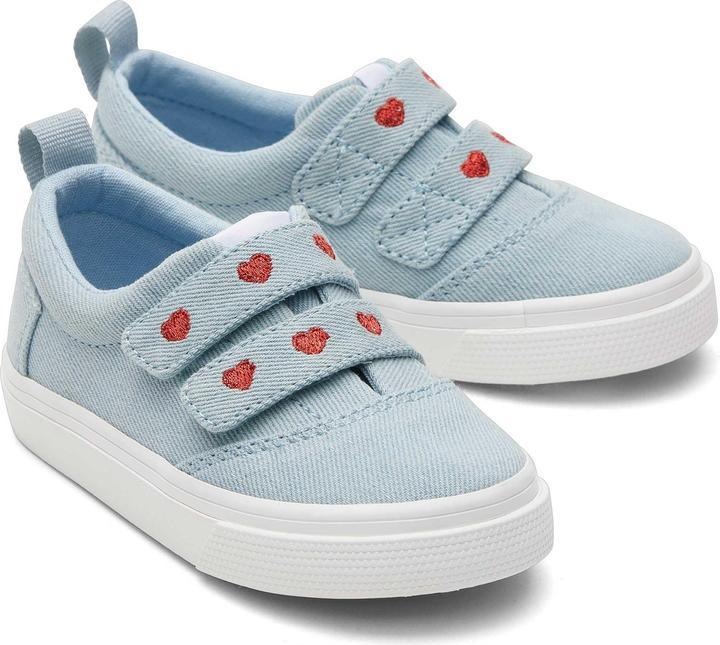 Produktbild Toms sneakers aus devalé-jeans, baby fenix double strap (28.5)